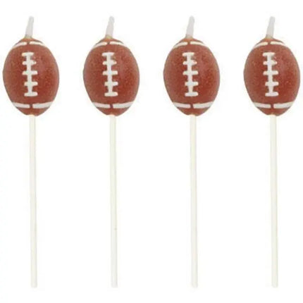 Tailgate Rush Football Candles - Party Expo