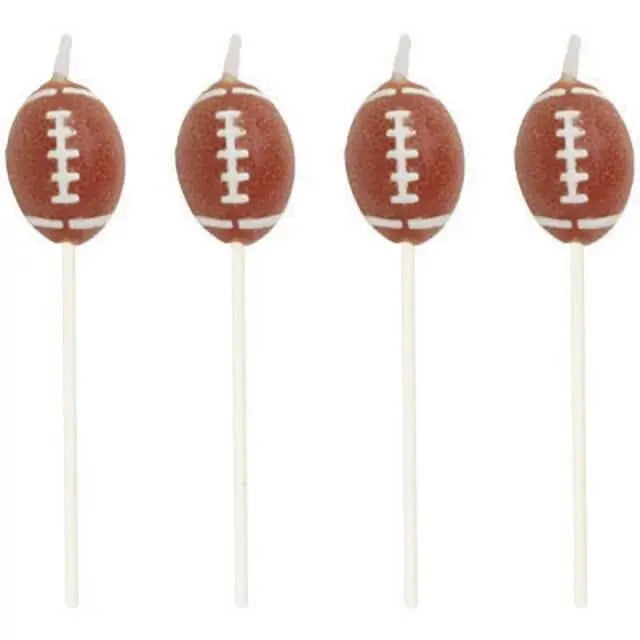 Tailgate Rush Football Candles - Party Expo