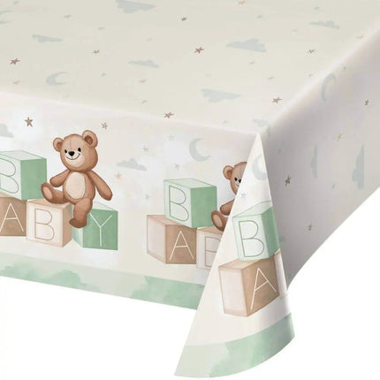 Teddy Bear All Over Print Paper Tablecover - Party Expo