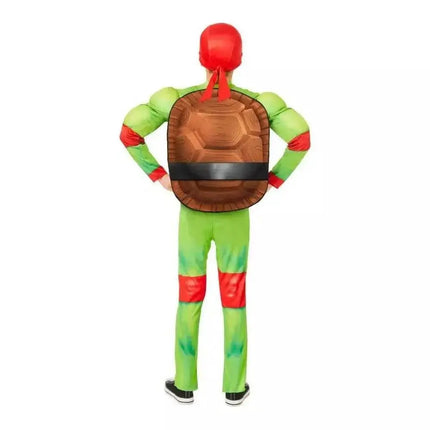 Teenage Mutant Turtles Costume Raph with Light Up Belt (size 7 - 8) - Party Expo