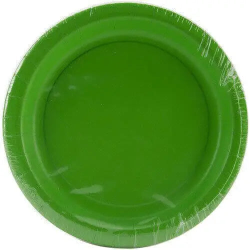 Touch of Color - 7" Premium Strength Dessert Plates - Fresh Lime Party Expo  