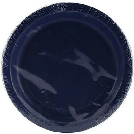 Touch of Color - 7" Premium Strength Dessert Plates - Navy Blue (24ct) Party Expo  
