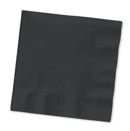 Touch of Color - Black Velvet Lunch Napkins (16ct) - Party Expo
