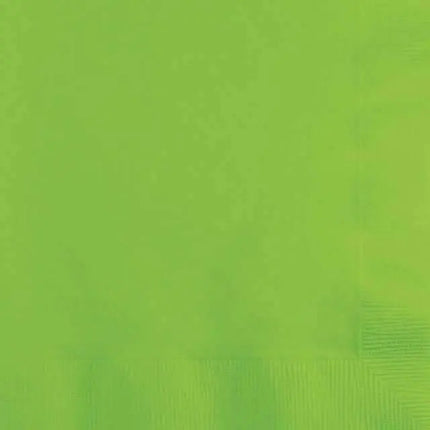 Touch of Color - Fresh Lime Beverage Napkins (50ct) - Party Expo