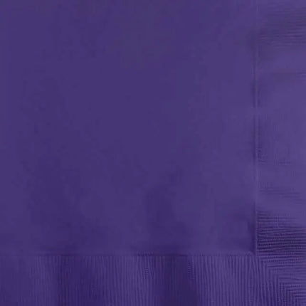 Touch of Color - Purple Beverage Napkins (50ct) - Party Expo