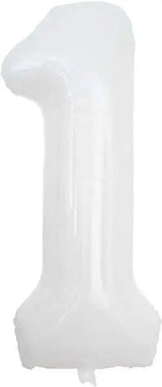 Trico - 34" Number '1' Mylar Balloon - White Party Expo  