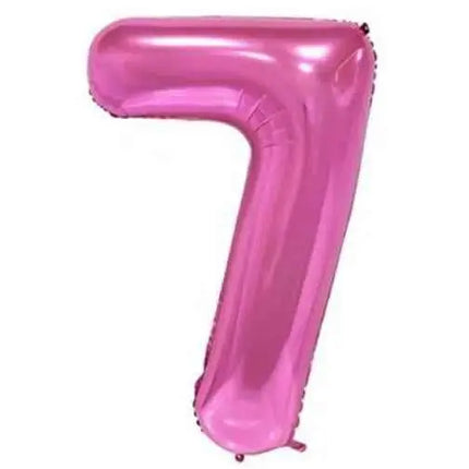 Trico - 34" Number '7' Mylar Balloon - Pink Party Expo  