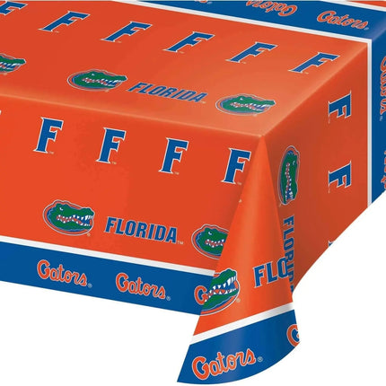 University of Florida Gators Plastic Tablecover - Party Expo