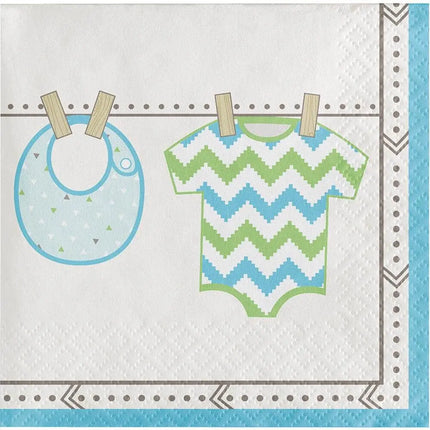 Value Bundle Joy Beverage Napkins Boy - Party Expo