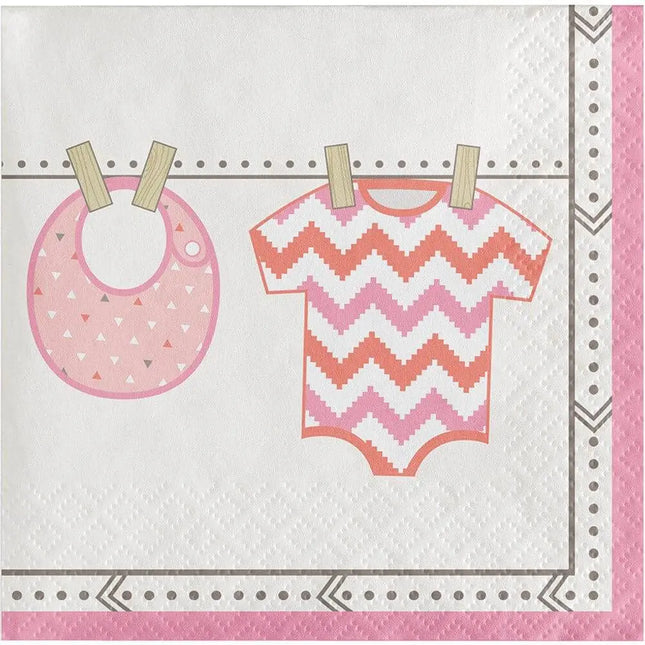 Value Bundle Joy Girl Beverage Napkins - Party Expo