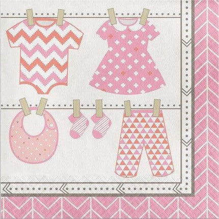 Value Bundle Joy Girl Lunch Napkins - Party Expo