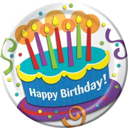 Value Cake Surprise 7" Plate Party Expo  