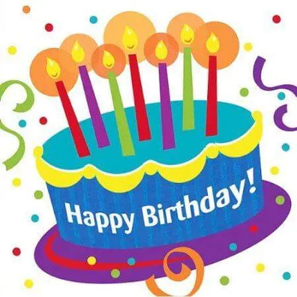 Value Cake Surprise Beverage Napkins - Party Expo