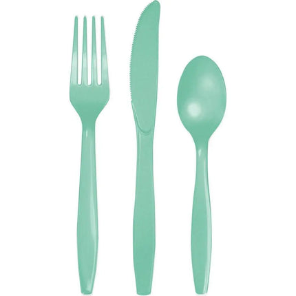 Value Fresh Mint Assorted Cutlery - Party Expo