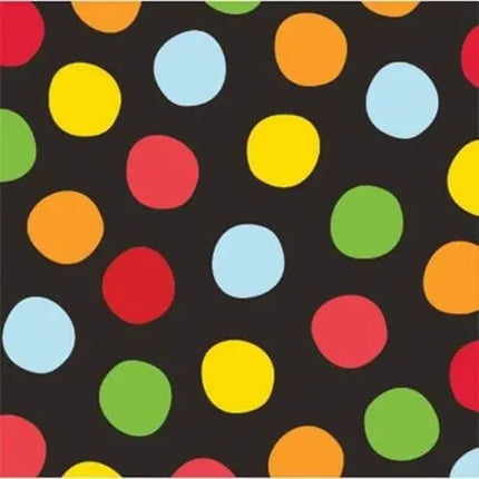 Value Polka Dot Birthday Beverage Napkins - Party Expo