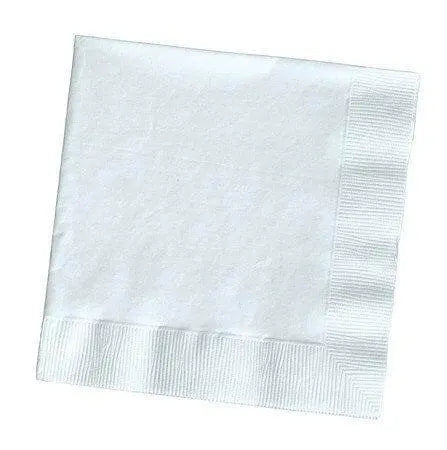 White Beverage Napkins (16ct) - Party Expo