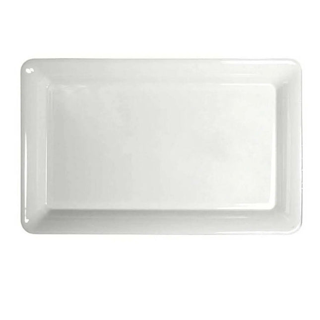 White Rectangle 12"x 18" Tray Party Expo  