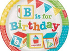 ABC Blocks Birthday 9
