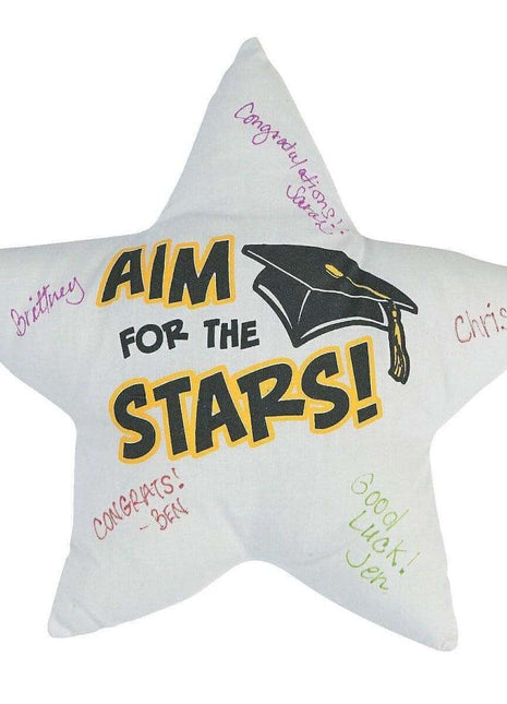 "Aim for the Stars" Autograph Plush Star - SKU:3L-13808745 - UPC:192073254500 - Party Expo