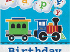 All Aboard - Train Birthday Lunch Napkins (16ct) - SKU:322205- - UPC:039938389307 - Party Expo