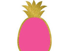 Aloha Easel Sign Chalk Pineapple - SKU:242140 - UPC:013051810580 - Party Expo