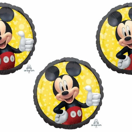 Anagram - 17" Mickey Mouse Forever Mylar Balloon #373 - SKU:103265 - UPC:026635406994 - Party Expo