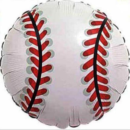 Anagram - 18" Baseball Mylar Balloon - SKU: - UPC:717742128915 - Party Expo