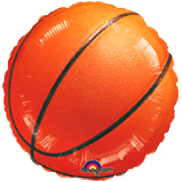Anagram - 18" Championship Basketball Mylar Balloon #269 - SKU:19494 - UPC:048419182450 - Party Expo
