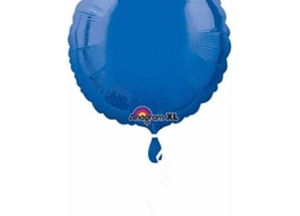 Anagram - 18" Dark Blue Mylar Balloon #211 - SKU:51909 - UPC:026635224277 - Party Expo