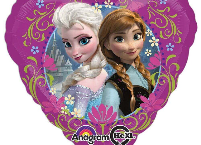 Anagram - 18" Disney Frozen Love Mylar Balloon #353 - SKU:66737 - UPC:026635298421 - Party Expo