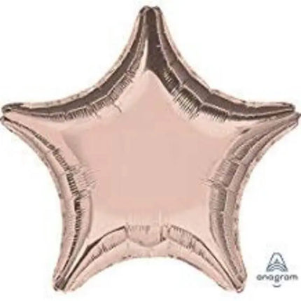 Anagram - 19" Star Rose Gold Mylar Balloon #219 Party Expo  