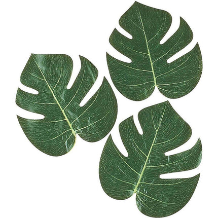 Artificial Tropical Leaves 12 count - Party Expo