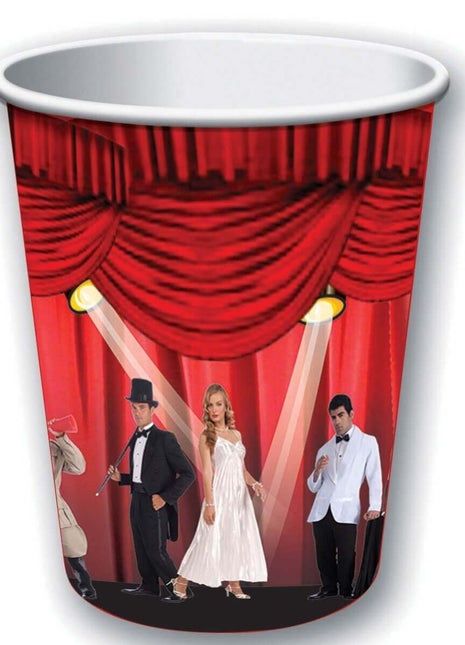 At The Movies 9oz Cup - SKU:75866 - UPC:721773758669 - Party Expo