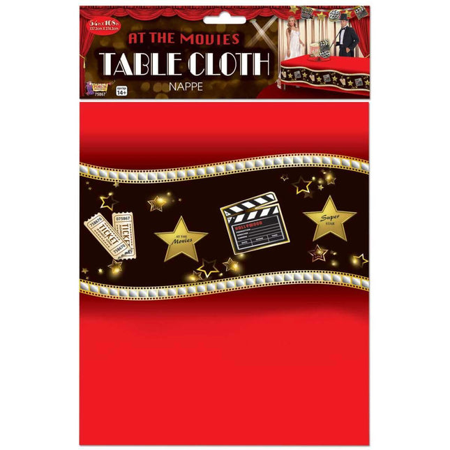 At The Movies Table Cover - SKU:75867 - UPC:721773758676 - Party Expo