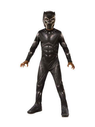 Avenger's 4 Black Panther Child Costume - Large - SKU:700657L - UPC:883028337149 - Party Expo