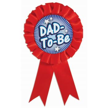 Award Ribbon Dad To Be - SKU:72154 - UPC:721773721540 - Party Expo