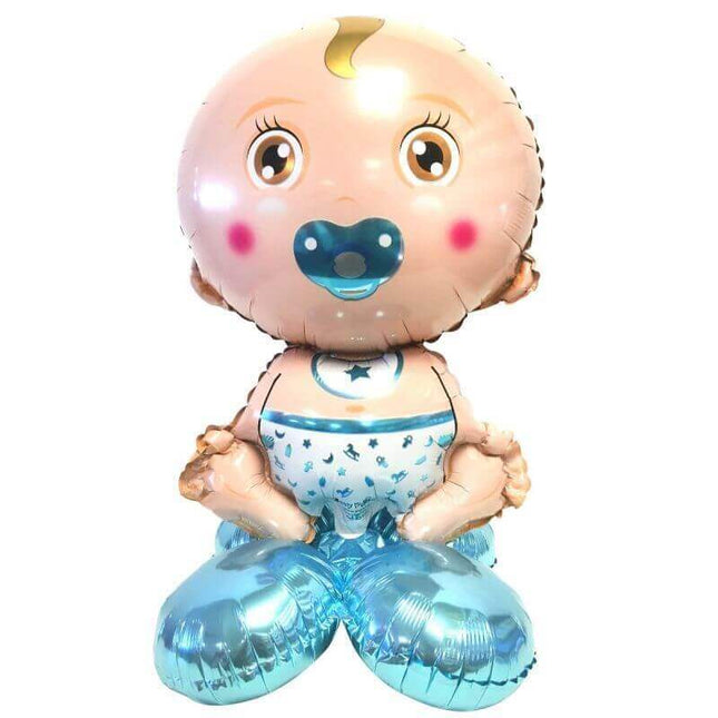 Baby Boy Kit Mylar Balloon - SKU:85106K - UPC:8712364961157 - Party Expo