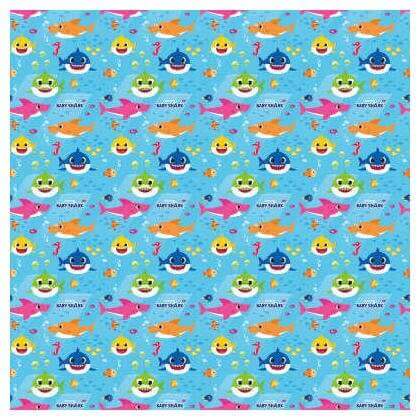Baby Shark - Giftwrap Roll 30"x 5" - SKU:77403 - UPC:011179774036 - Party Expo
