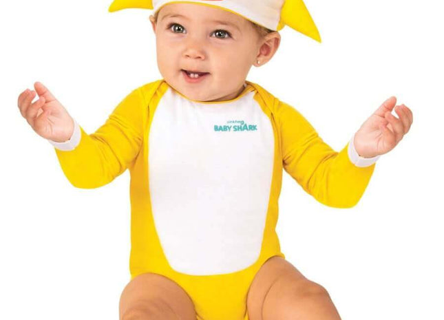 Baby Shark - One Piece Costume - Infant (0-6 Months) - SKU:701710 - UPC:883028388387 - Party Expo