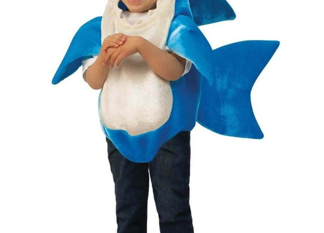 Baby Shark - Kids Daddy Shark Costume with Sound Box (6-12 Months) - SKU:701701 - UPC:883028387540 - Party Expo