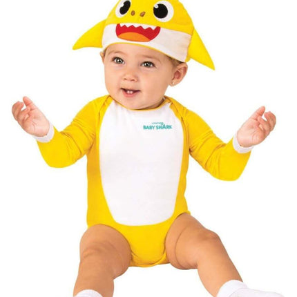 Baby Shark - One Piece Costume - Infant (6-12 Months) - SKU:701710I - UPC:883028388349 - Party Expo