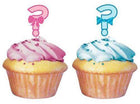Baby Shower - 'Bow Or Bowtie?' Cupcake Topper - SKU:097041- - UPC:039938128302 - Party Expo