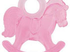 Baby Shower - Mini Plastic Pink Rocking Horse - SKU:13935 - UPC:011179139354 - Party Expo