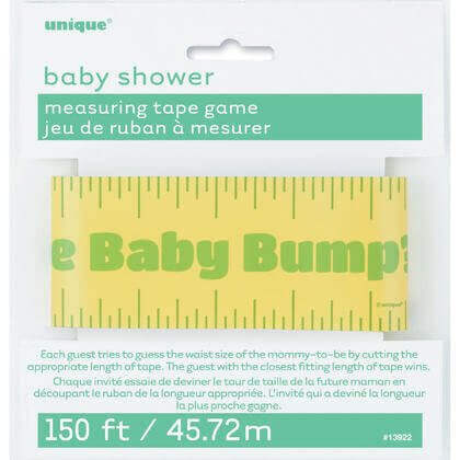 Baby Shower - Tummy Measure Game - SKU:13922 - UPC:011179139224 - Party Expo