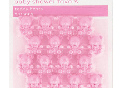 Baby Teddy Bear Favor-Pink - SKU:13927 - UPC:011179139279 - Party Expo