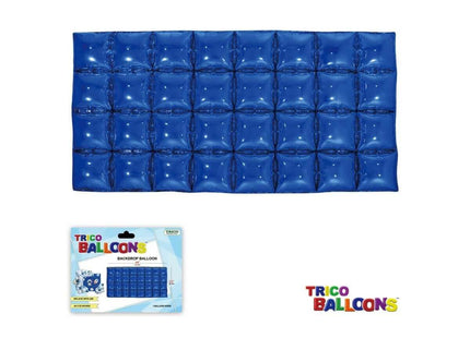 Backdrop Foil Balloons 44" X 22" - 1pc Royal Blue - SKU:BP0601RB - UPC:810057958915 - Party Expo