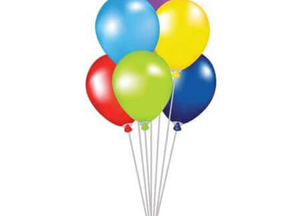 Balloon Accessory - Stand w/7 Balloon Sticks - SKU:85401 - UPC:8712364854015 - Party Expo