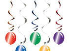 Balloon Blast Dizzy Danglers - SKU:315302 - UPC:039938293901 - Party Expo