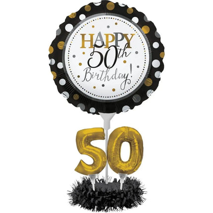 Balloon Centerpiece Kit - 50th Birthday - Party Expo