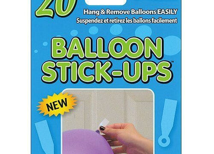 Balloon Stick Ups (20ct) - SKU:49399 - UPC:011179493999 - Party Expo